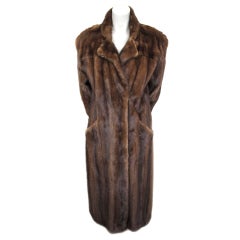 Vintage Stunning S. GARBER FURS Brown Mink Coat
