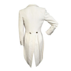 Moschino Heart Button Tulip Tail Tuxedo Jacket