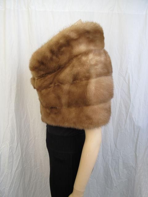 Gorgeous Honey Brown Mink Stole