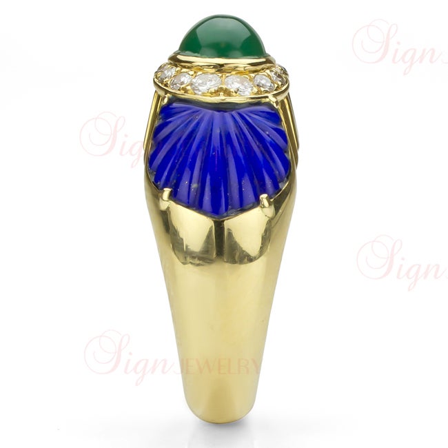 cartier ring green