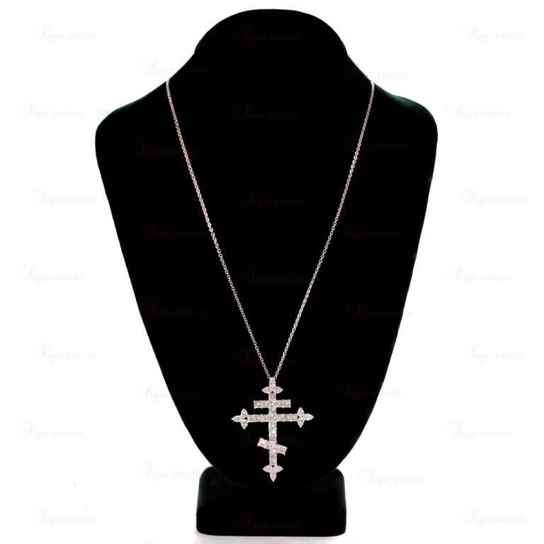 harry winston cross necklace