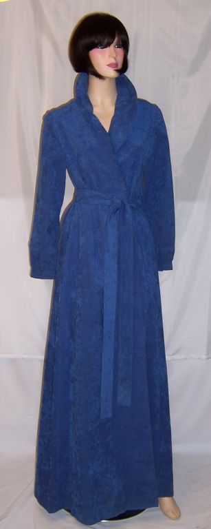 Blue Ultrasuede Coat