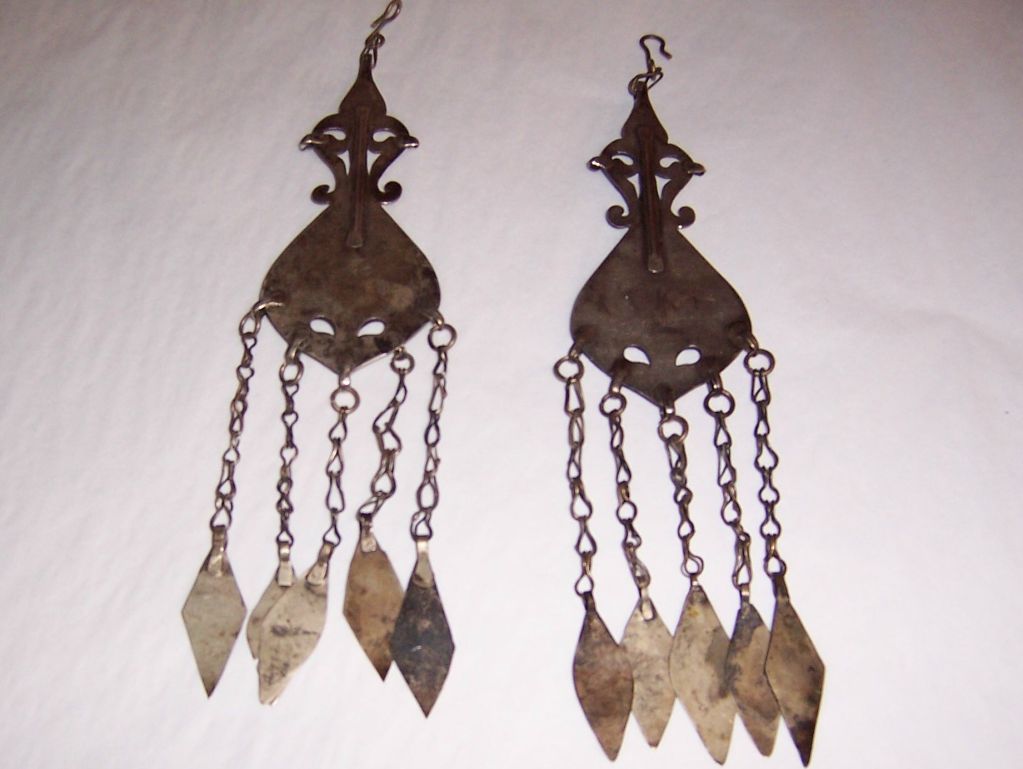 Turkoman (Central Asia) Women's Earrings