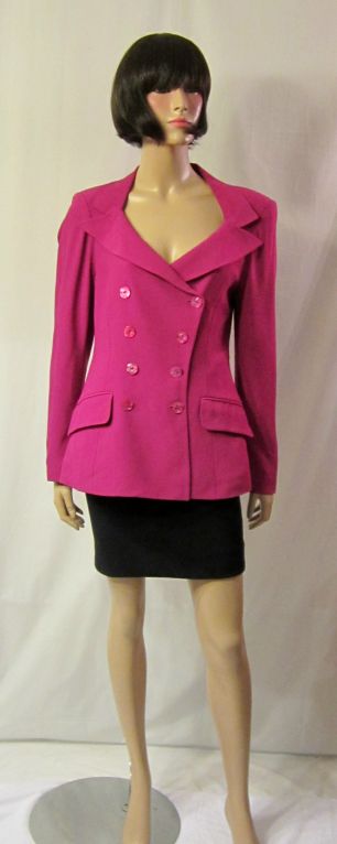 Sophie Sitbon-Paris-Cerise Double Breasted Jacket