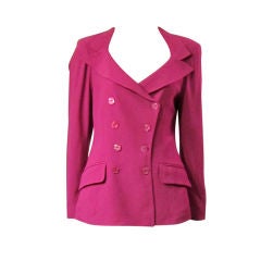 Vintage Sophie Sitbon-Paris-Cerise Double Breasted Jacket