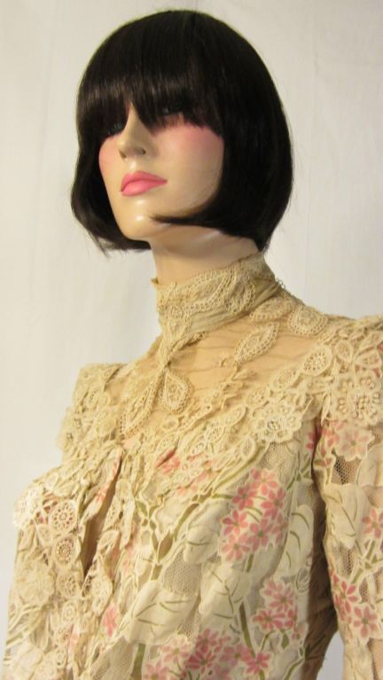 Women's Delicately Beautiful Victorian Three-Piece Ensemble For Sale