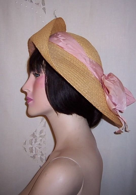 Women's Original JayThorpe Fine Straw Picture Hat For Sale