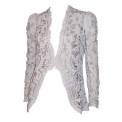 Victorian Tape Lace Jacket