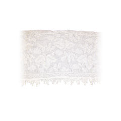 Victorian Filet Lace Edging from Civil War Petticoat