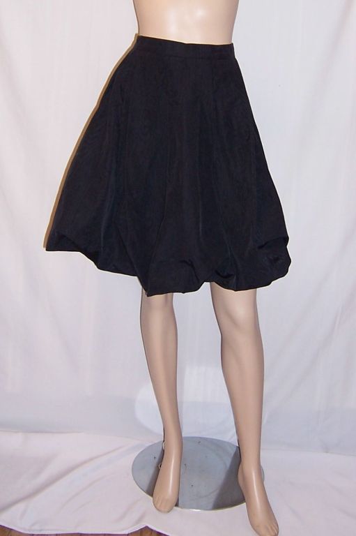 YSL Rive Gauche 1980s "Pouf " Skirt