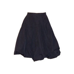 YSL Rive Gauche 1980s "Pouf " Skirt