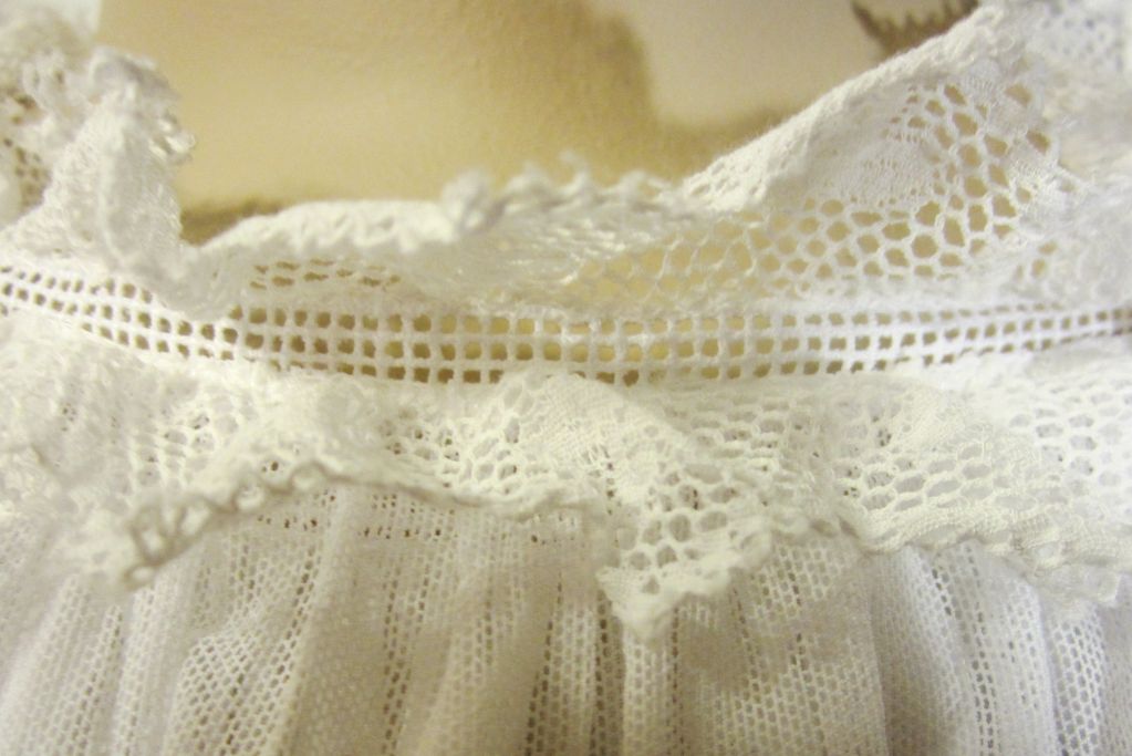Breathtakingly Beautiful & Heavenly Child's Antique Lace Gown For Sale 2