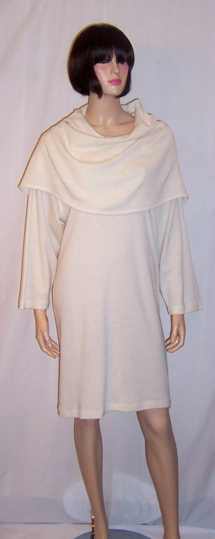 Wonderful Winter White Knit Dress by Semplice