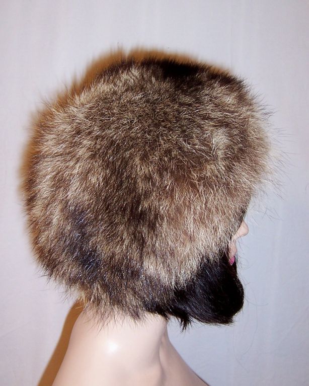 Women's Fabulous Fabiani Fox  Fur Hat Made for Lord & Taylor's Salon For Sale