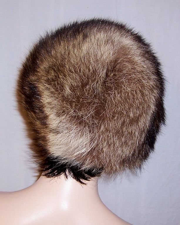 Fabulous Fabiani Fox  Fur Hat Made for Lord & Taylor's Salon For Sale 1