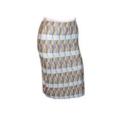 Vintage Bazar de Christan Lacroix (1994) Knit Skirt with Ethnic Flavour