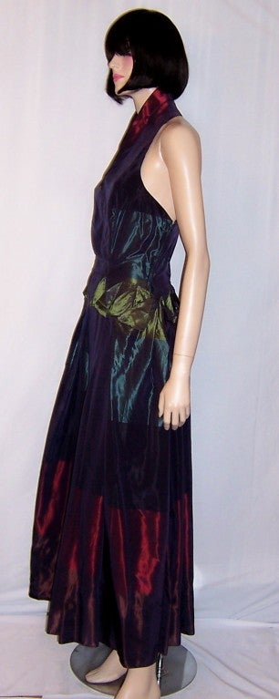 Women's Arduase Silk Taffeta Gown For Sale