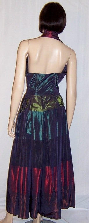 Arduase Silk Taffeta Gown For Sale 1