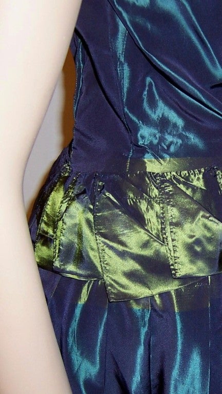 Arduase Silk Taffeta Gown For Sale 5
