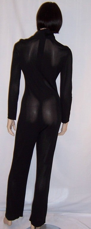 Galanos for Bergdorf Goodman Jumpsuit In Excellent Condition For Sale In Oradell, NJ