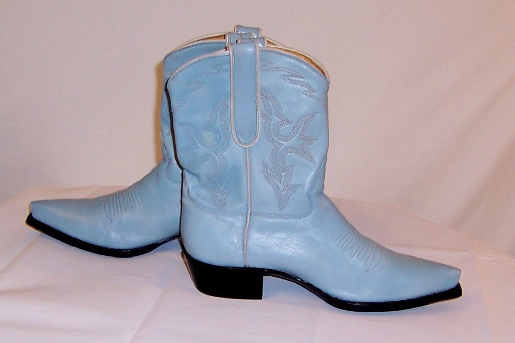 caborca silver boots