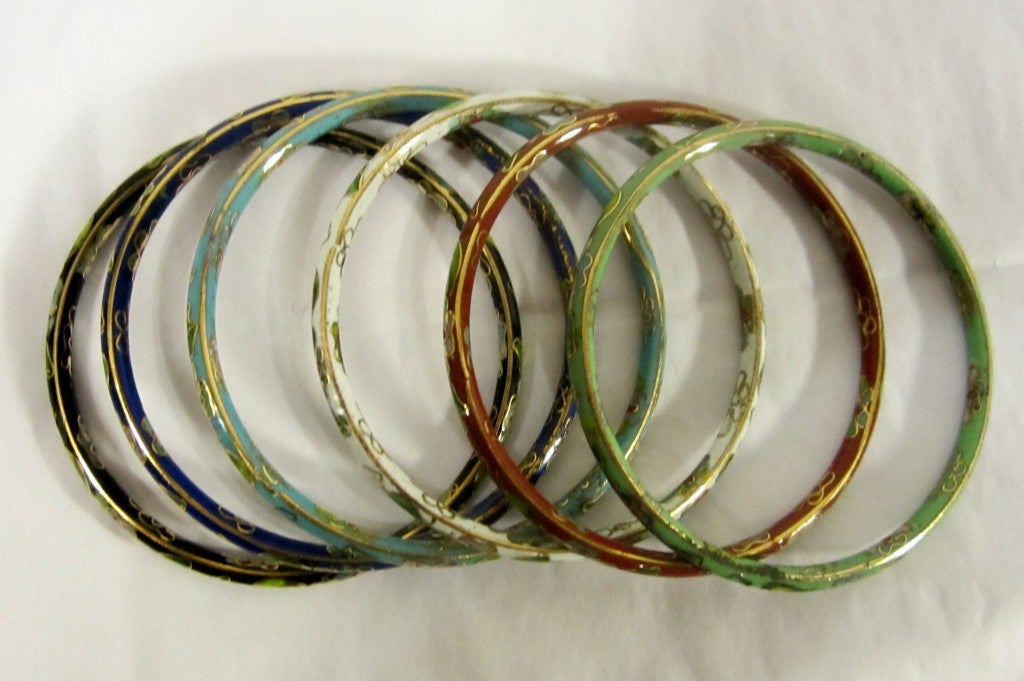 cloisonne bracelets