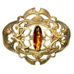 Antique Beautifully Detailed Victorian (1837-1901) Sash Pin
