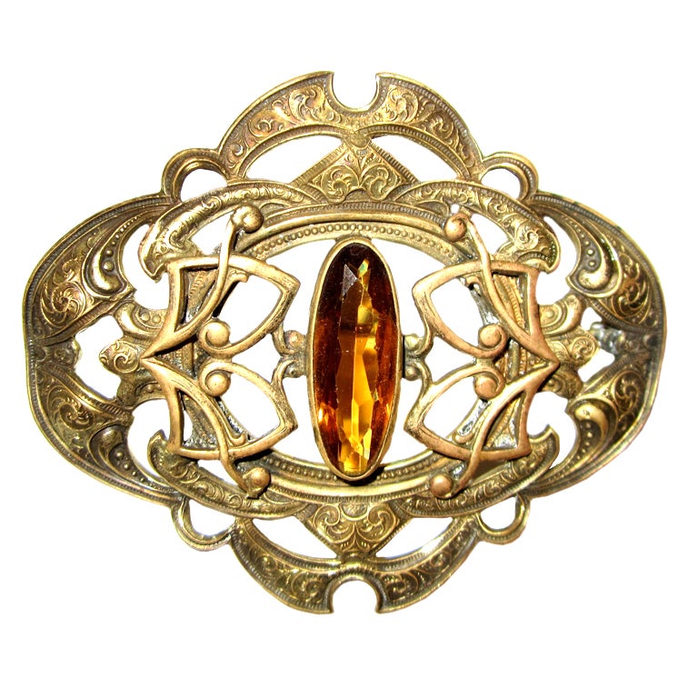 Beautifully Detailed Victorian (1837-1901) Sash Pin