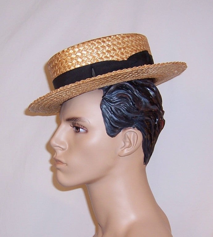 straw boater hat mens
