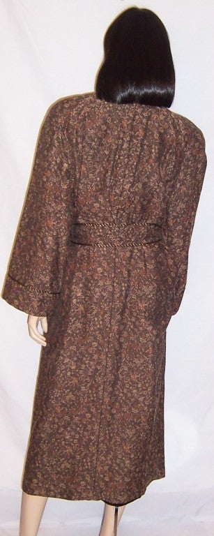 Kathie Keller-Luxurious Jacquard Woven Women's Winter Robe For Sale 1