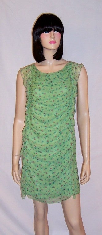 Street Chic Sleeveless, Ruffled Shift Dress by 3.1 Phillip Lim