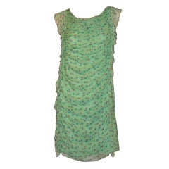 Street Chic Sleeveless, Ruffled Shift Dress by 3.1 Phillip Lim