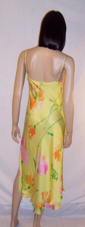 yellow ralph lauren dress