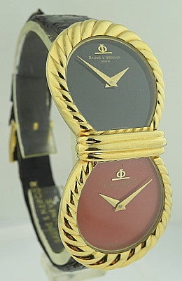 ladies dual time watch