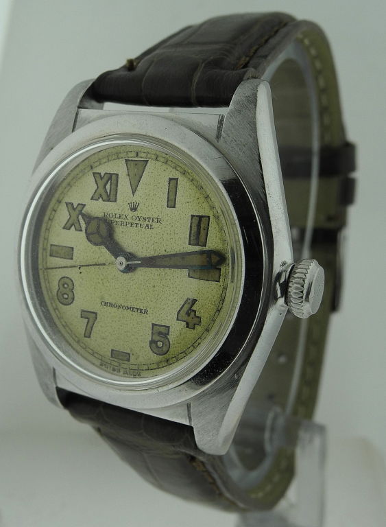 Up for sale is a ROLEX- REF. 2940 – BUBBLEBACK CALIFORNIA DIAL Rolex, “Oyster Perpetual, Chronometer,