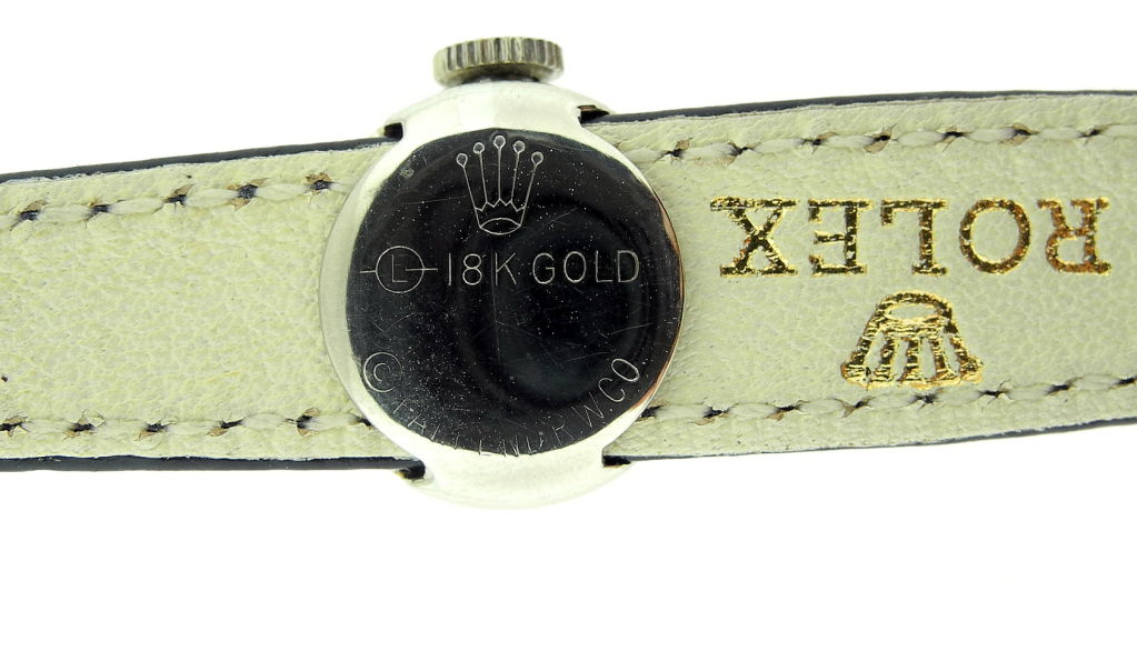 1950's ROLEX Ladies Vintage Watch, White Gold - THE CHAMELEON 2