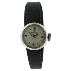 1950's ROLEX Ladies Vintage Watch, White Gold - THE CHAMELEON