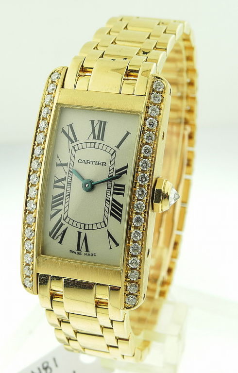 This is a Cartier, 18k yellow gold 
