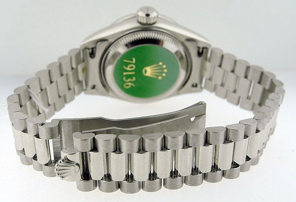 Women's ROLEX Lady's Datejust Diamond Wristwatch Ref. 79136 For Sale