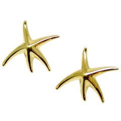Tiffany & Co.  Elsa Peretti Starfish Earrings
