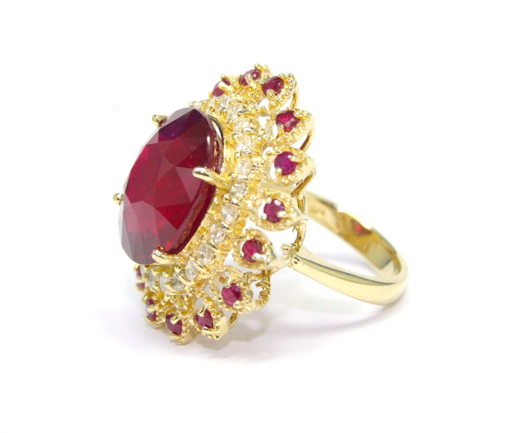 Ruby and Diamond Ring