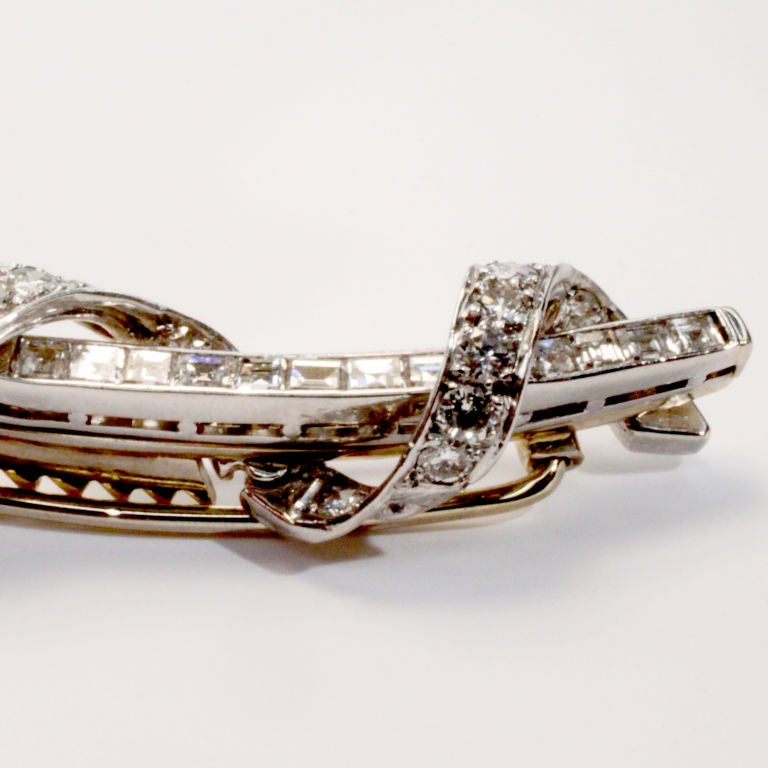 Pair of Diamond Hair Clips at 1stDibs diamond hair piece