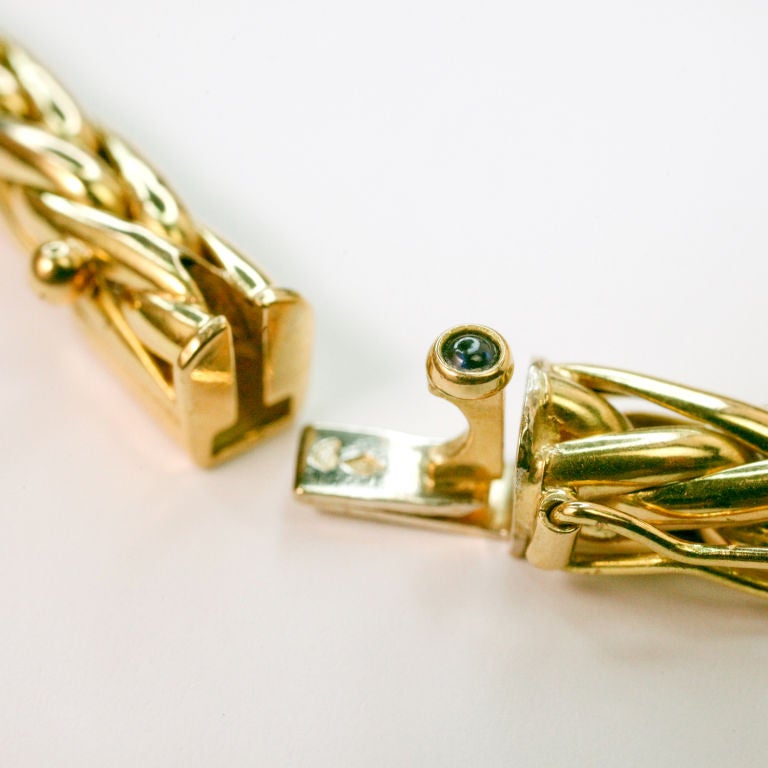 GOLD-PELZ-Halskette 1