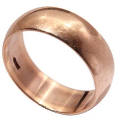 Russian Pink Gold Band
