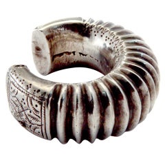 Indian Silver Cuff Bracelet