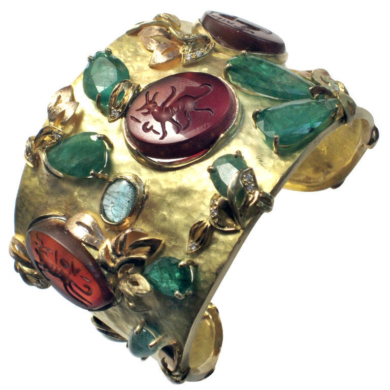 Cornbury Park Green Cuff For Sale