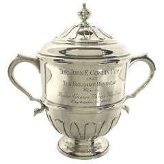 Vintage The  Elizabeth Arden Sterling Silver Presentation Trophy