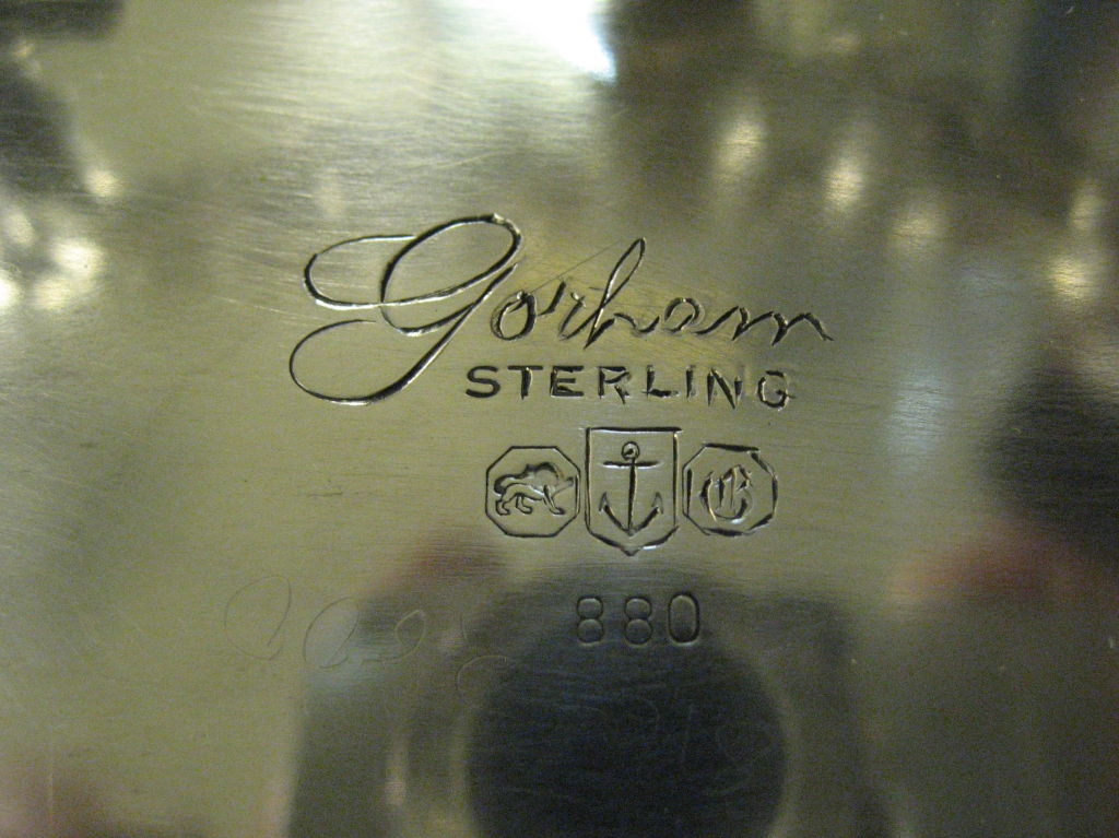 Gorham, Sterling Silver 5 Bowl Epergne 4