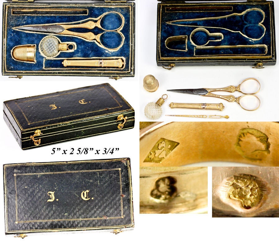 gold etui