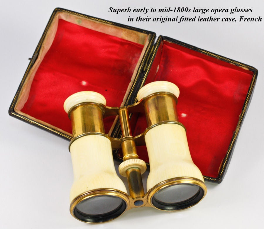 ivory opera glasses